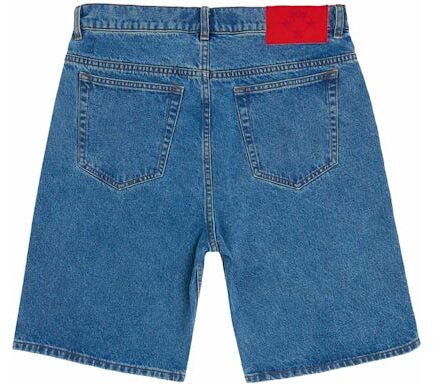 sp5der jean shorts