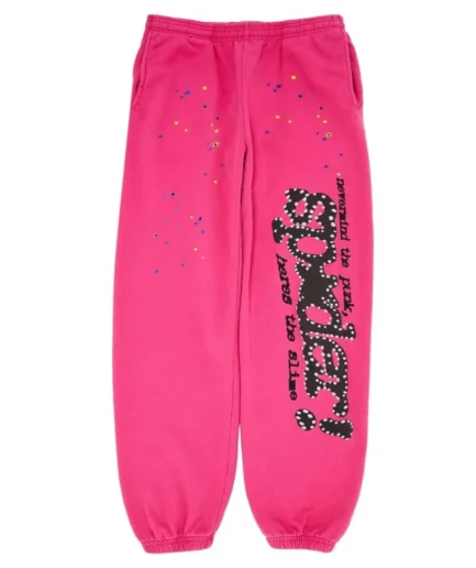 Sp5der P*NK V2 Pink Sweatpant