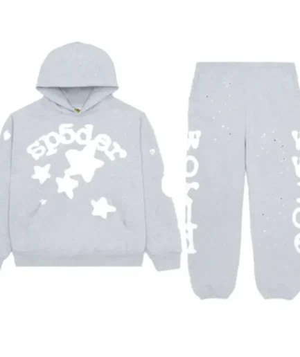 grey sp5der sweatsuit​