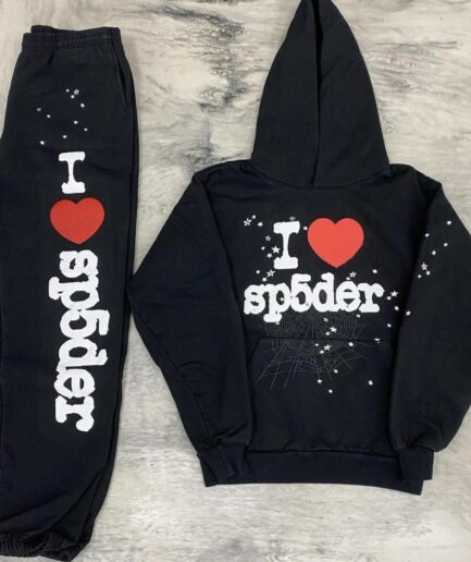 i love sp5der sweatsuit