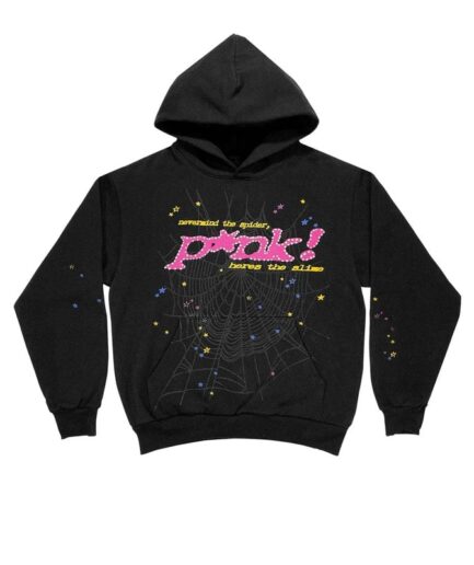 sp5der hoodie black​